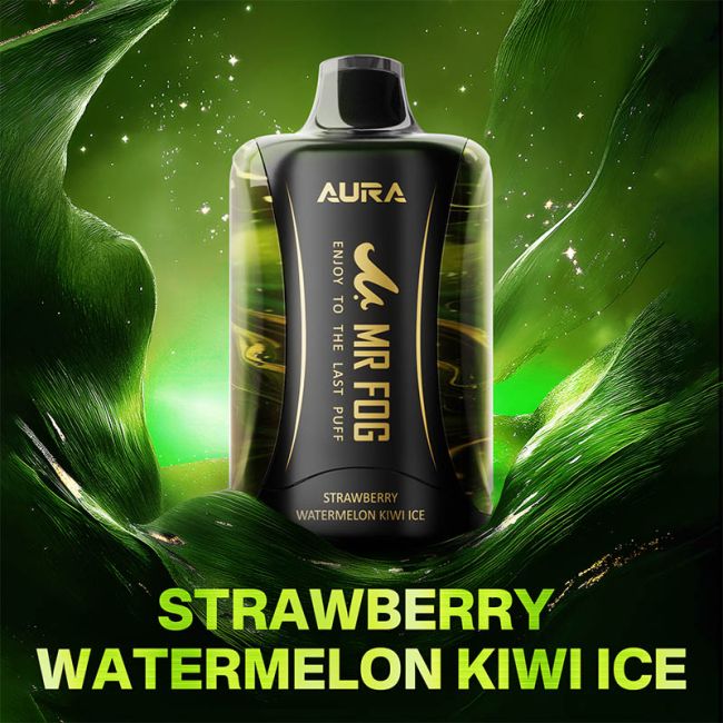 (AB) Mr. Fog: Aura (60K) - Strawberry Watermelon Kiwi Ice