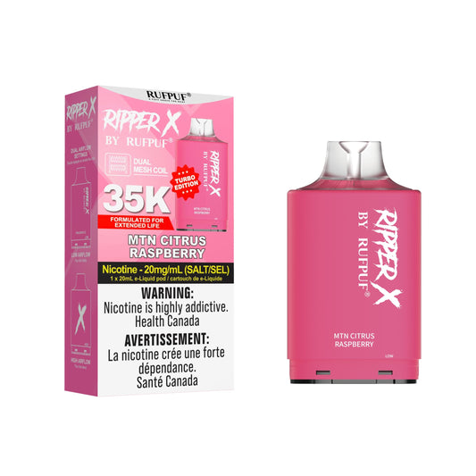(AB) Rufpuf: Ripper X Pod - MTN Citrus Raspberry
