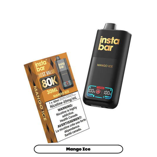 (AB) Insta Bar: Disposable (80K) - Mango Ice
