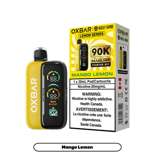 (AB) Oxbar: Maglink Starter Kit (90K) - Mango Lemon