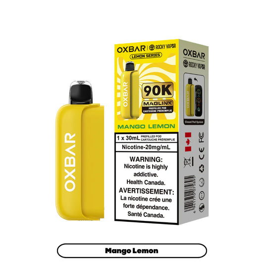 (AB) Oxbar: Maglink Replacement Pod 90K - Mango Lemon
