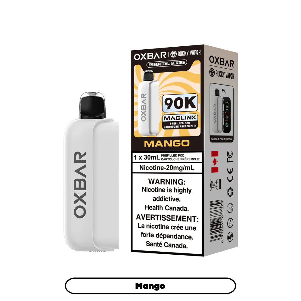 (AB) Oxbar: Maglink Replacement Pod 90K - Mango