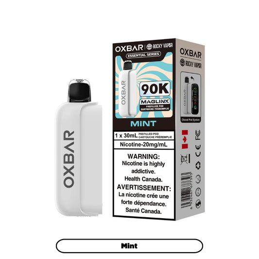 (AB) Oxbar: Maglink Replacement Pod 90K - Mint