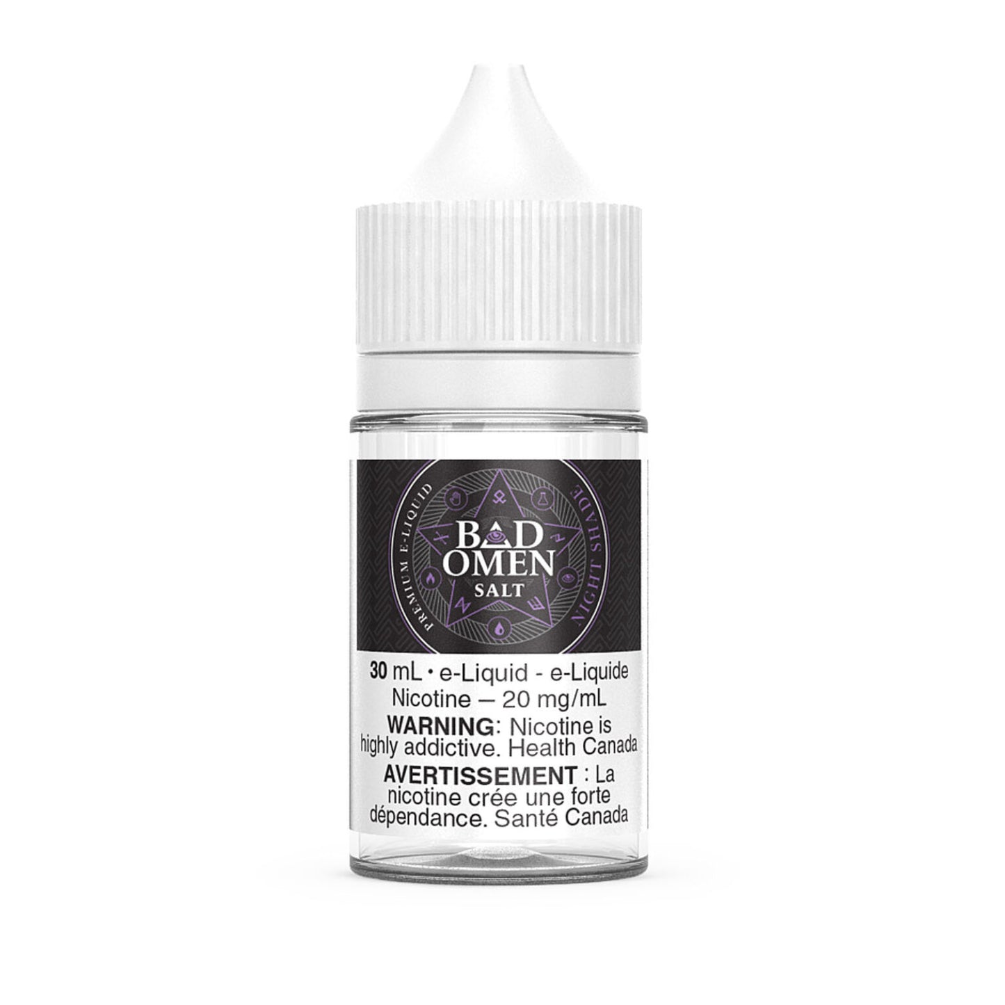 Bad Omen Salt E-Juice 30ml (20mg) (FED) - Night Shade