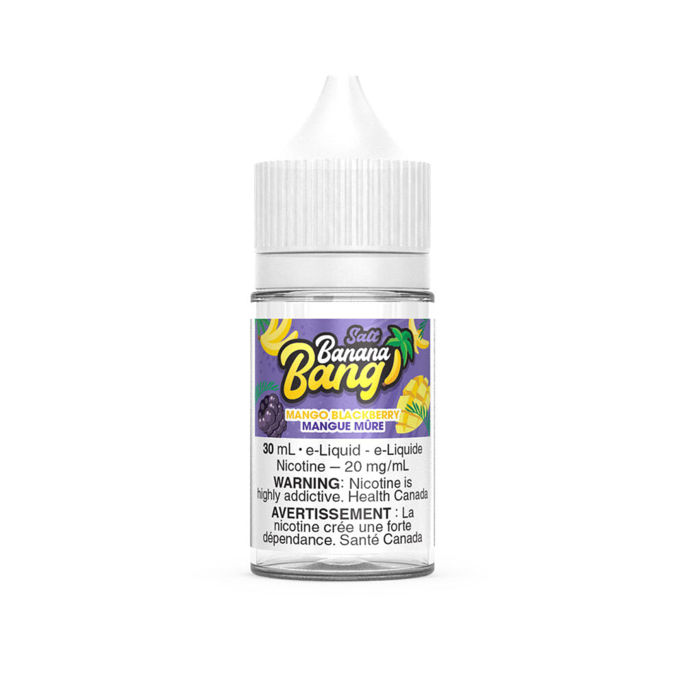 Banana Bang Salt E-Juice 30ml (20mg) (FED) - Mango Blackberry