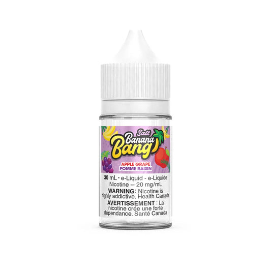 Banana Bang Salt E-Juice 30ml (20mg) (FED) - Apple Grape