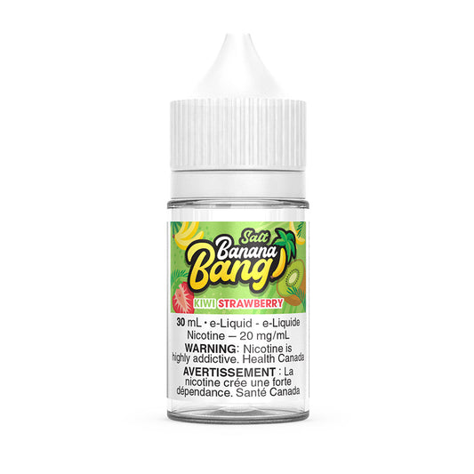 Banana Bang Salt E-Juice 30ml (20mg) (FED) - Kiwi Strawberry