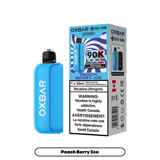 (AB) Oxbar: Maglink Replacement Pod 90K - Peach Berry Ice