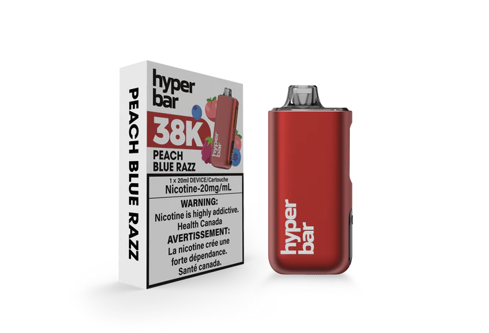 Hyper Bar 38000 Peach Blue Razz (FED)