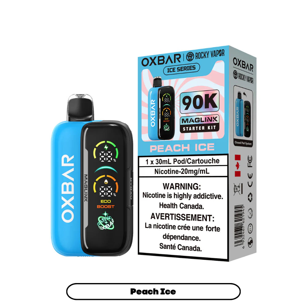 (AB) Oxbar: Maglink Starter Kit (90K) - Peach Ice