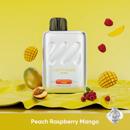 Lost Vape Lightrise 25000 - Peach Raspberry Mango (FED)