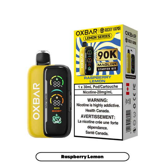 (AB) Oxbar: Maglink Starter Kit (90K) - Raspberry Lemon