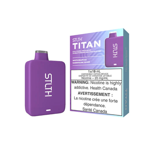 (FED) Stlth: Titan (10k) - White Grape Ice