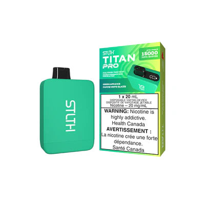 (FED) Stlth: Titan Pro (15k) - Green Apple Ice