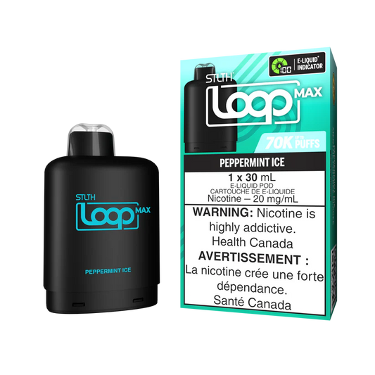 (AB) Stlth: STLTH Loop Max Pod (70k) - PEPPERMINT ICE