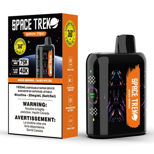 Space Trek Spin 75K - Mixed Berries