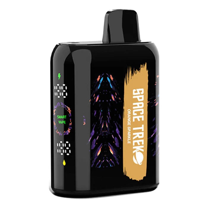 Space Trek Spin 75K - Orange Sparkle