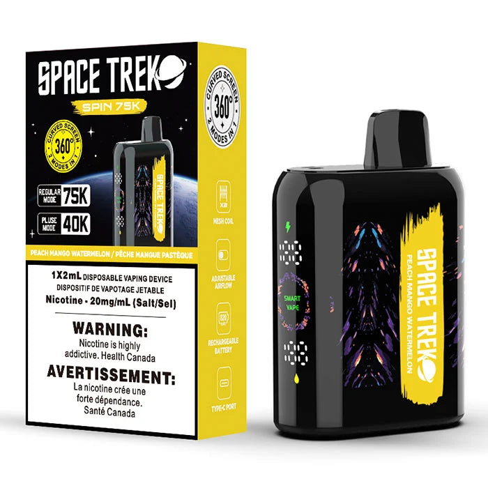 Space Trek Spin 75K - Peach Mango Watermelon
