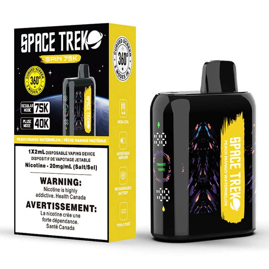 Space Trek Spin 75K - Peach Mango Watermelon