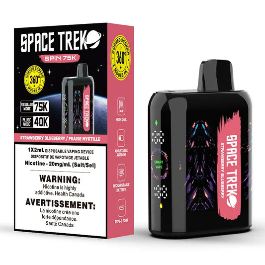 Space Trek Spin 75K - Strawberry Blueberry