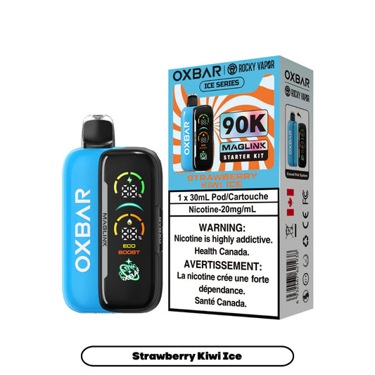 (AB) Oxbar: Maglink Starter Kit (90K) - Strawberry Kiwi Ice