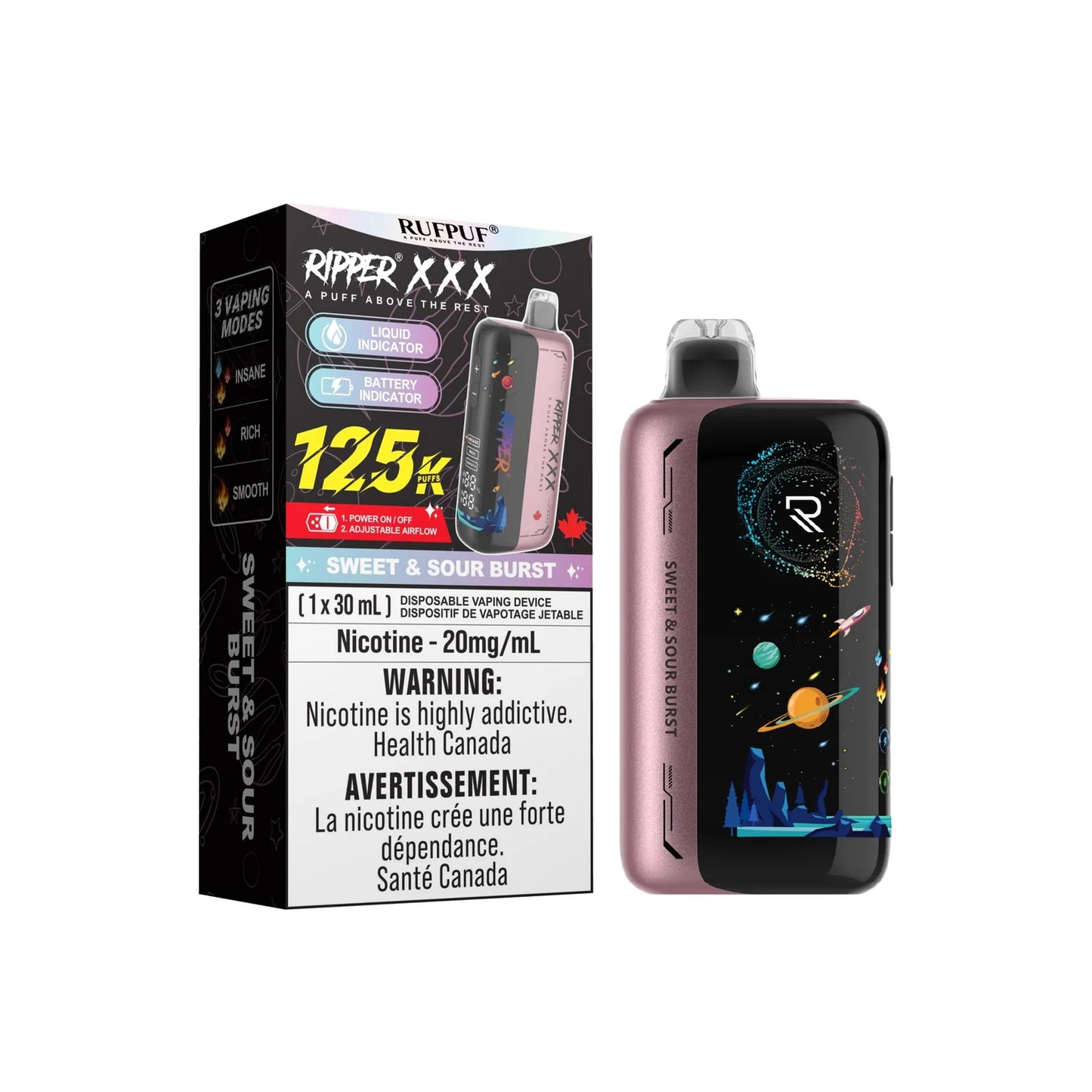 (AB) RUFPUF Ripper XXX 125K - Sweet Sour Burst