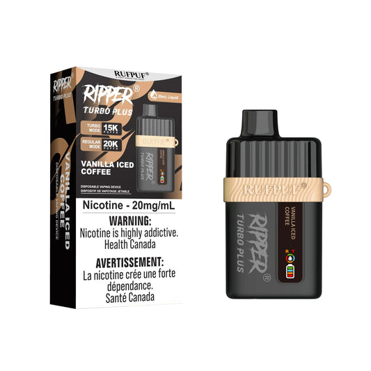 (FED) Rufpuf: Ripper Turbo Plus (20k) - Vanilla Iced Coffee