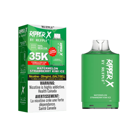 (AB) Rufpuf: Ripper X Pod - Watermelon Strawberry Kiwi