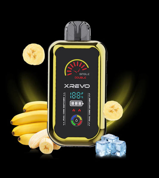 (FED) Xrevo: Disposable (9k) - Banana Ice