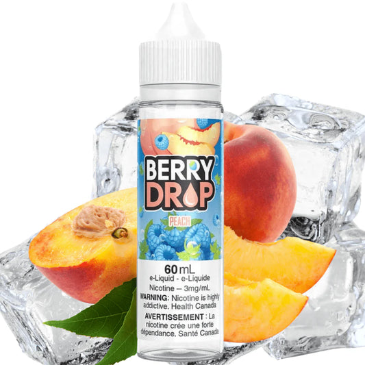 Berry Drop E-Juice 60ml 3mg Peach (FED)