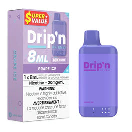 (AB) Drip'n: 8ml Disposable - Grape Ice