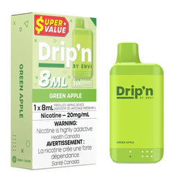 (AB) Drip'n: 8ml Disposable - Green Apple