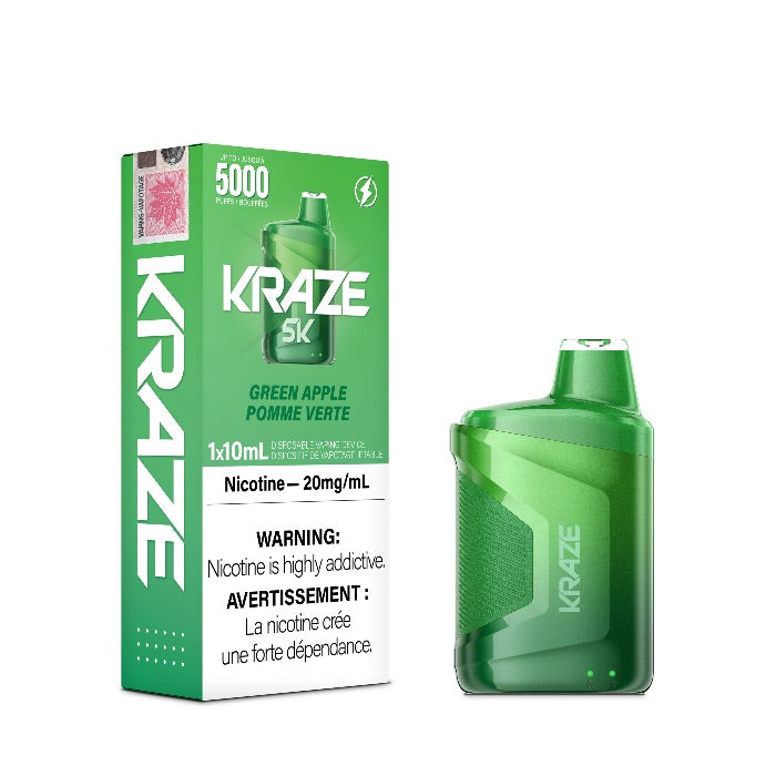 (FED) Kraze: Disposable 5K - Green Apple