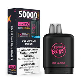 (AB) Flavour Beast: Level X G2 Ultra Pod (50K) - Dub Dragon Melon