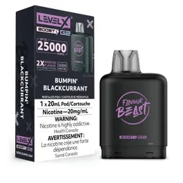 (AB) Flavour Beast Level X Boost Pod - Bumpin’ Blackcurrant