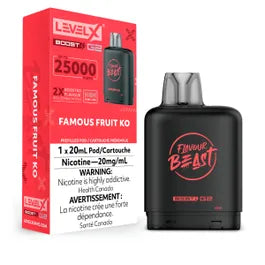 Flavour Beast Level X Boost Pod - Famous Fruit KO (FED)