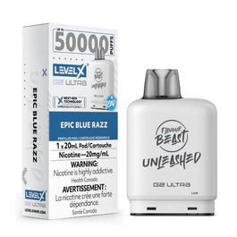 (AB) Flavour Beast: Unleashed Level X G2 Ultra Pod (50K) - Epic Blue Razz