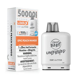 (AB) Flavour Beast: Unleashed Level X G2 Ultra Pod (50K) - Epic Peach Mango