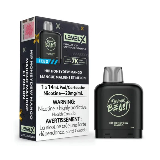 Flavour Beast Level X 7000 Pod - Hip Honeydew Mango (FED)