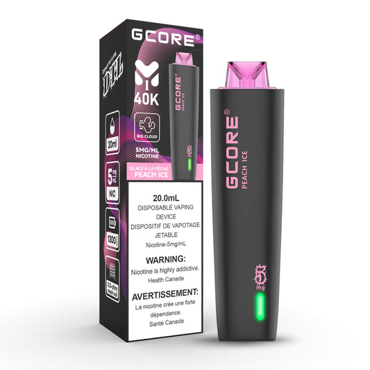 (AB) Gcore: Hookah (40K)(5mg) - Peach Ice