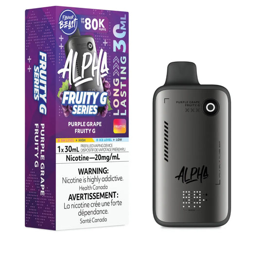 (AB) Flavour Beast: Alpha 80K - Purple Grape Fruit G