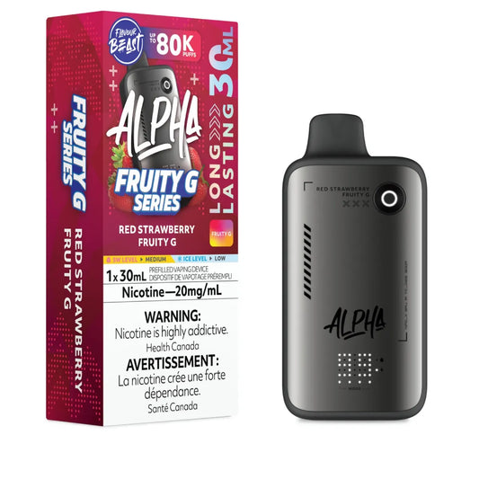 (AB) Flavour Beast: Alpha 80K - Red Strawberry Fruit G
