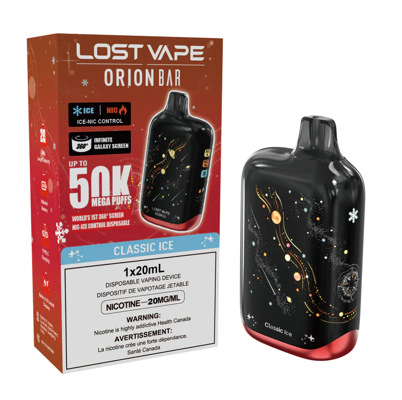 (AB) Lost Vape: Orion Bar (50K) - Classic Ice