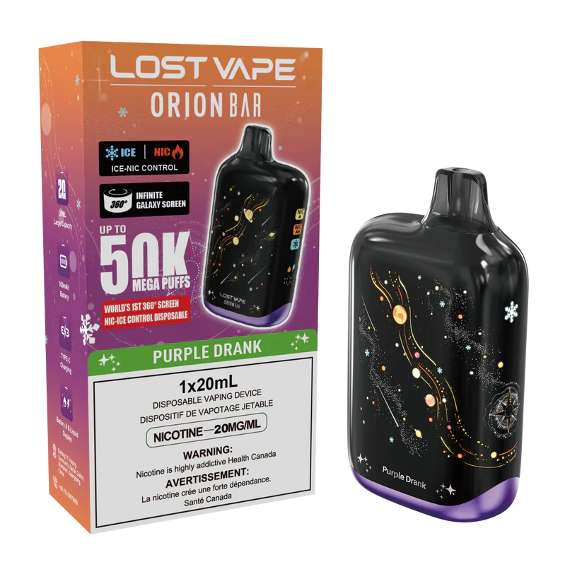 (AB) Lost Vape: Orion Bar (50K) - Purple Drank