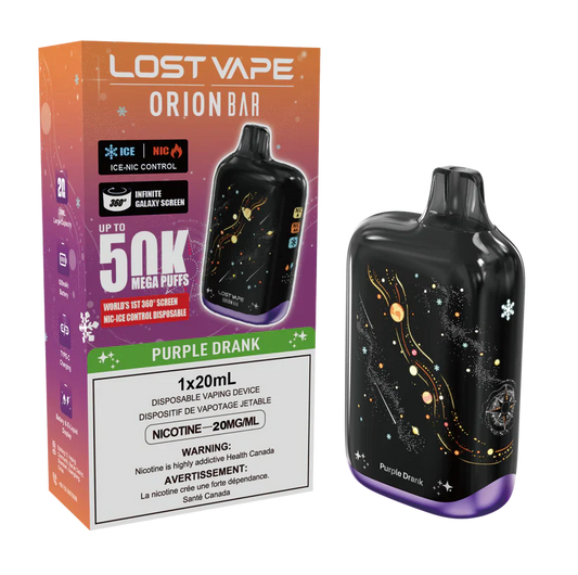 (AB) Lost Vape: Orion Bar (50K) - Purple Drank