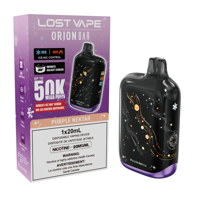 (AB) Lost Vape: Orion Bar (50K) - Purple Nektar