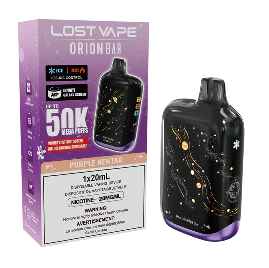 (AB) Lost Vape: Orion Bar (50K) - Purple Nektar