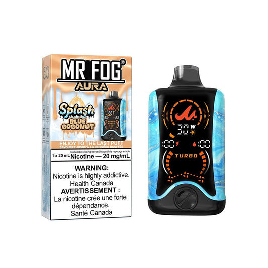 (AB) Mr. Fog: Aura (60K) - Splash Blue Coconut