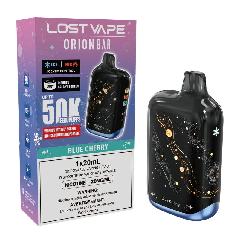 (AB) Lost Vape: Orion Bar (50K) - Blue Cherry