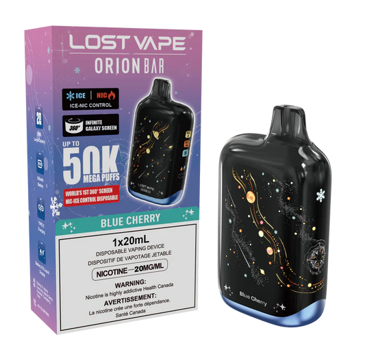 (AB) Lost Vape: Orion Bar (50K) - Blue Cherry